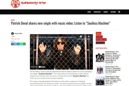 “Headbangers News” features “Soulless...
