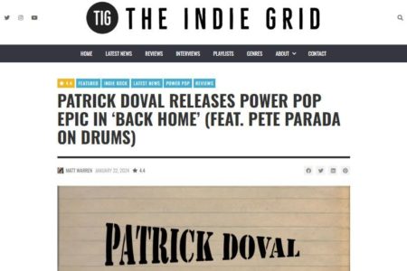 The Indie Grid features “Back Home”...