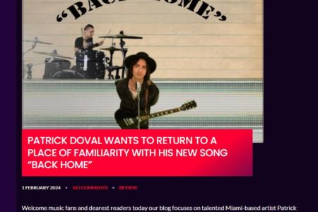 Biography Web features “Back Home”!